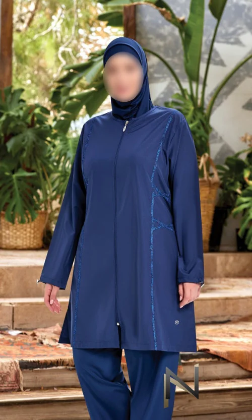 🏊‍♀️ بوركيني واسع – 4 قطع